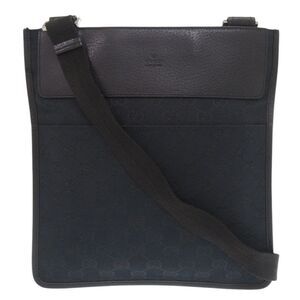 Gucci Canvas Black Shoulder Bags